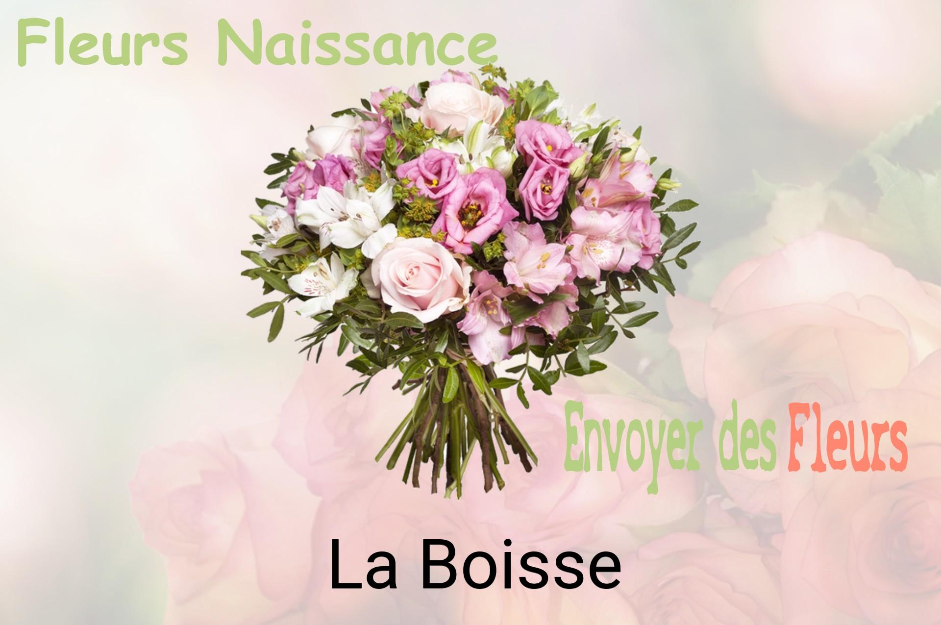 Bouquet de fleurs de naissance livré à La Boisse